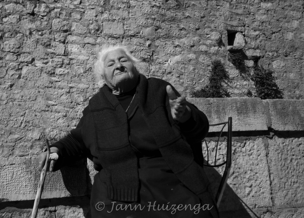 Sicilian Elder in Southeast Sicily, copyright Jann Huizenga
