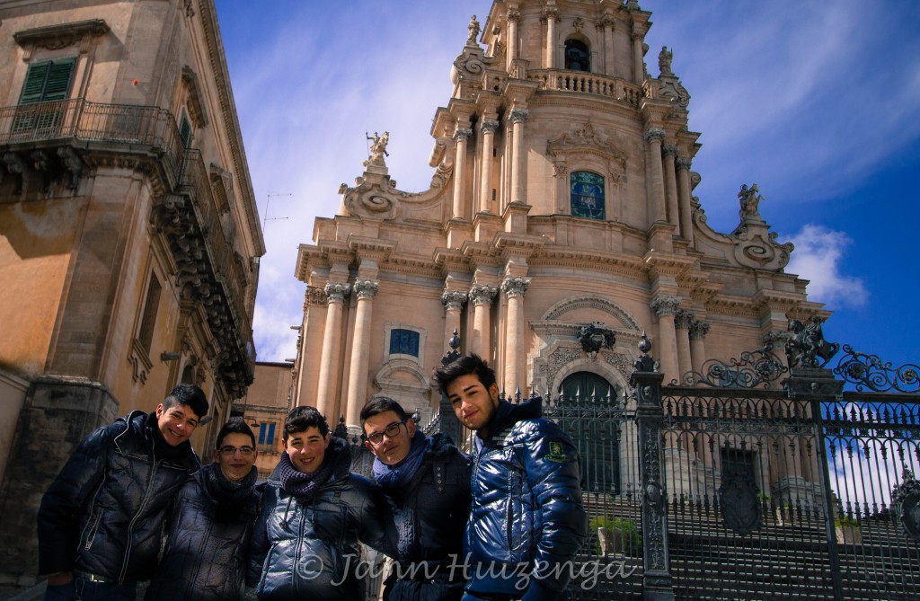 Sicilian Teens, copyright Jann Huizenga