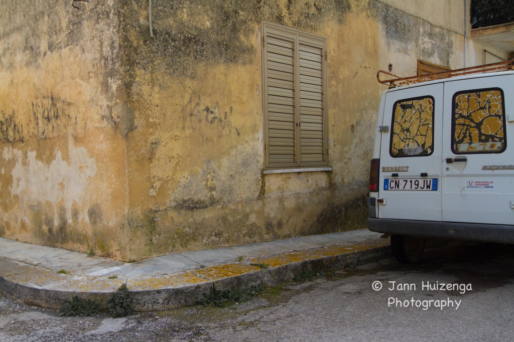 Matching Van in Sicily, copyright Jann Huizenga