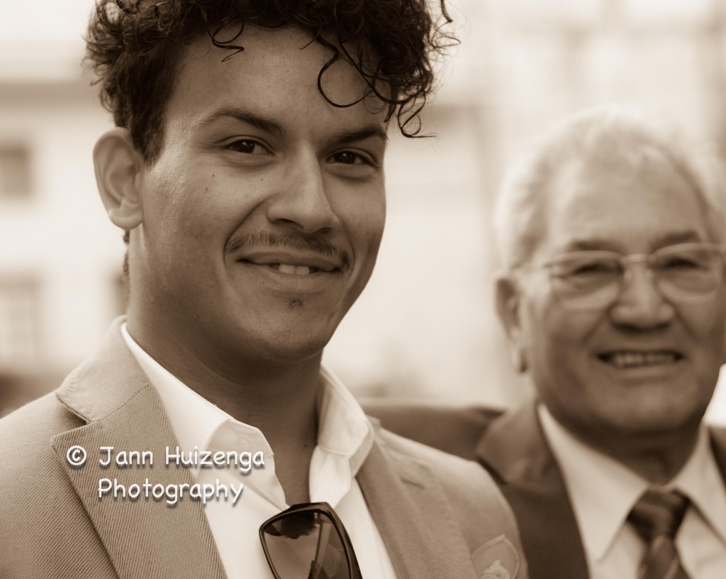 Sicilian Father and Son, copyright Jann Huizenga